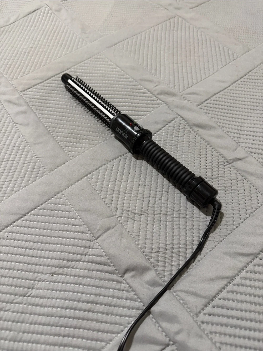 Black Ceramic Hot Hair Brush Styler for Women